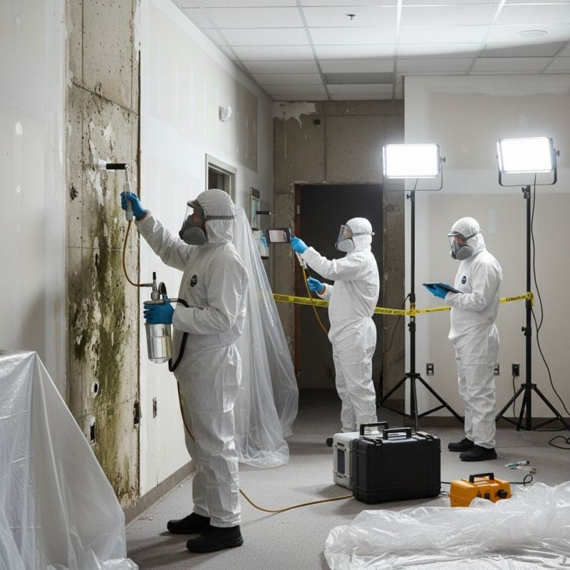 Local Mold Remediation pros at work